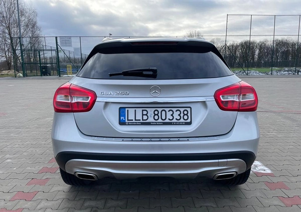 Mercedes-Benz GLA cena 92000 przebieg: 88400, rok produkcji 2017 z Lublin małe 596